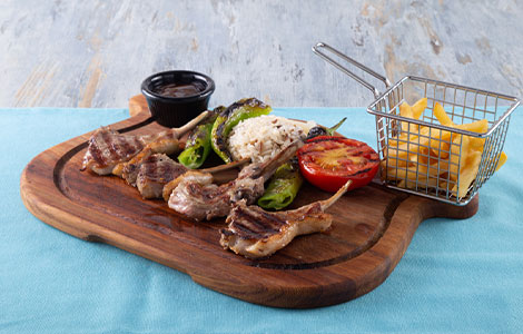 Lamb Chops Kebab